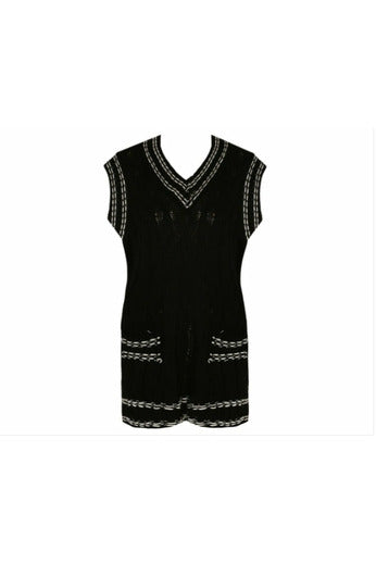 Knit sleeveless Jumper